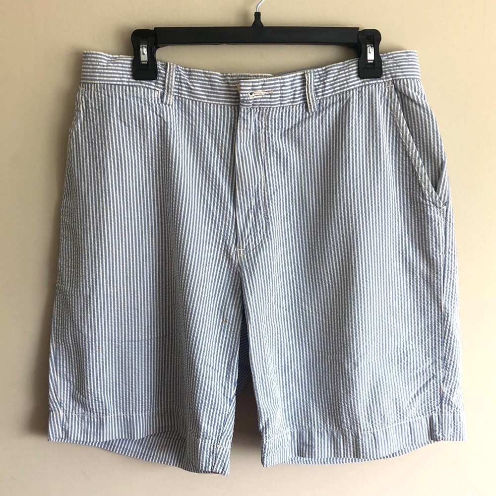 Polo Ralph Lauren mens seersucker shorts - 33